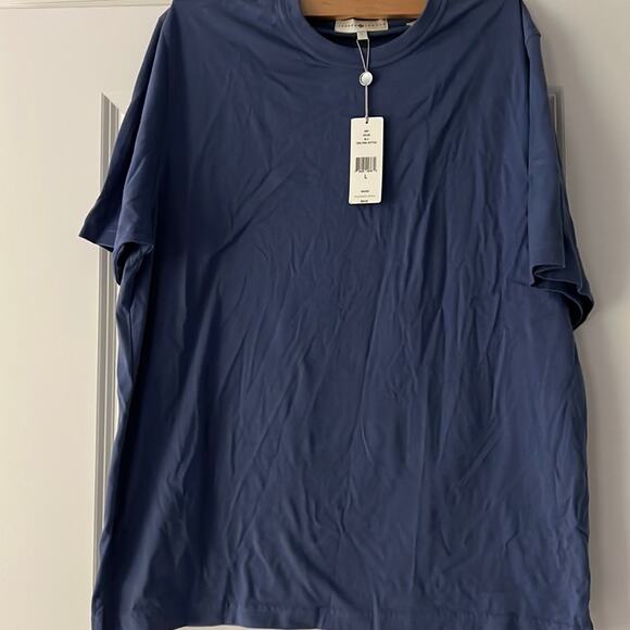 NWT Joseph Abboud Basics Blue T Shirt size Large - Picture 1 of 3